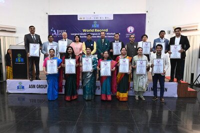 ASM Group of Institutes Sets World Record on National Science Day 2026 for Largest Multi-Campus AI Skill Workshops