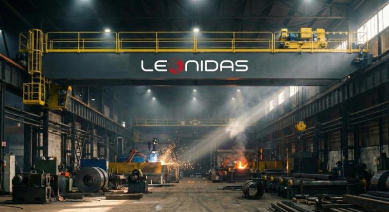 Leaked render of the anticipated Leonidas heavy-duty crane system, featuring hybrid German-Italian lifting technology.