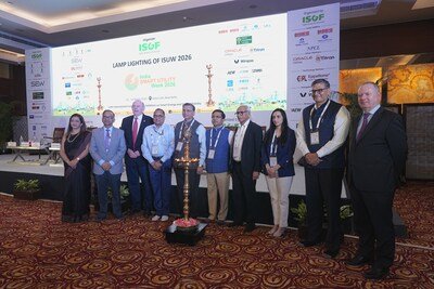 Lamp Lighting during Inaugural Ceremony of India Smart Utility Week (ISUW) 2026 (PRNewsfoto/India Smart Grid Forum (ISGF))