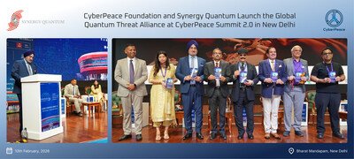 CyberPeace Foundation and Synergy Quantum Launch the Global Quantum Threat Alliance at CyberPeace Summit 2.0 in New Delhi, India