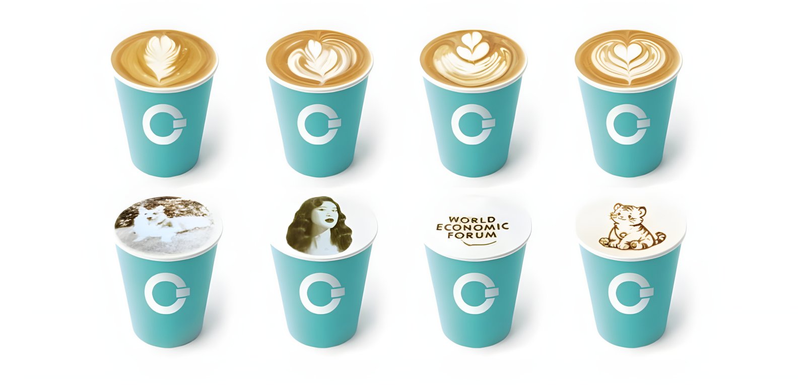 COFEPLUS Robot Coffee Latte Art Presentation