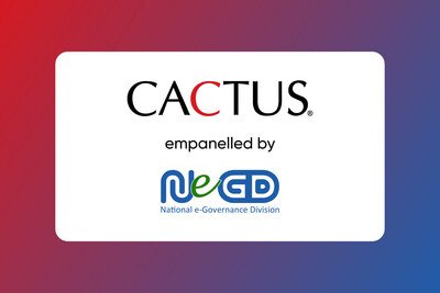 CACTUS empanelled by NeGD