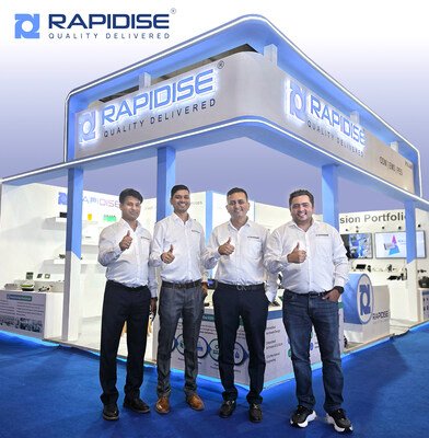 Rapidise Leadership Team at Electronica 2026, Noida