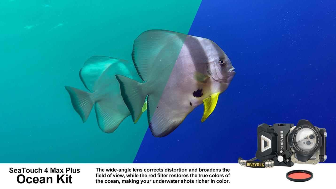 DIVEVOLK SeaTouch 4 Max Plus Ocean Kit