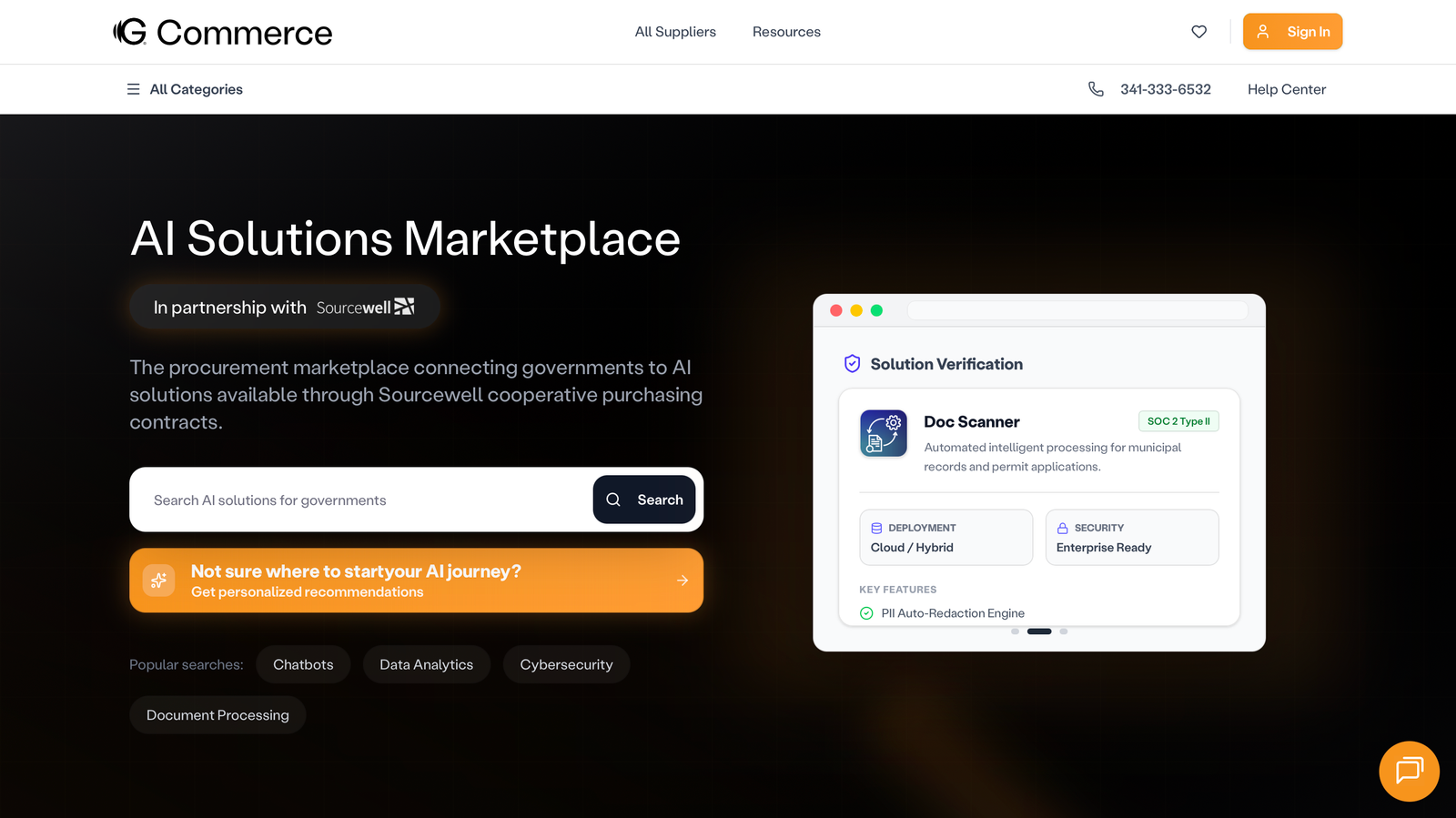 G-Commerce AI Solutions Marketplace