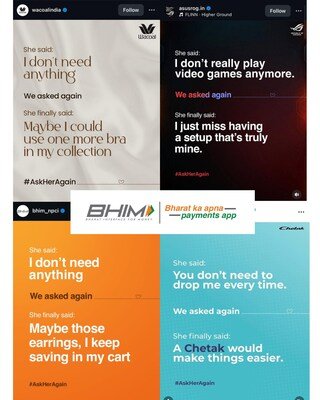 BHIM App Encourages India to #AskHerAgain This Mother’s Day BHIM App Encourages India to #AskHerAgain This Mother’s Day