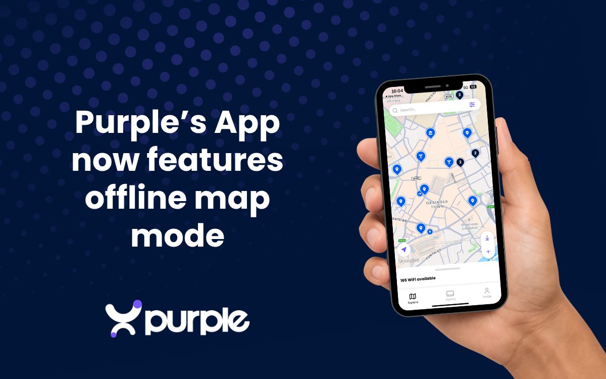 Purple Launches Offline Maps Mode for Seamless, Secure Navigation to WiFi Hotspots