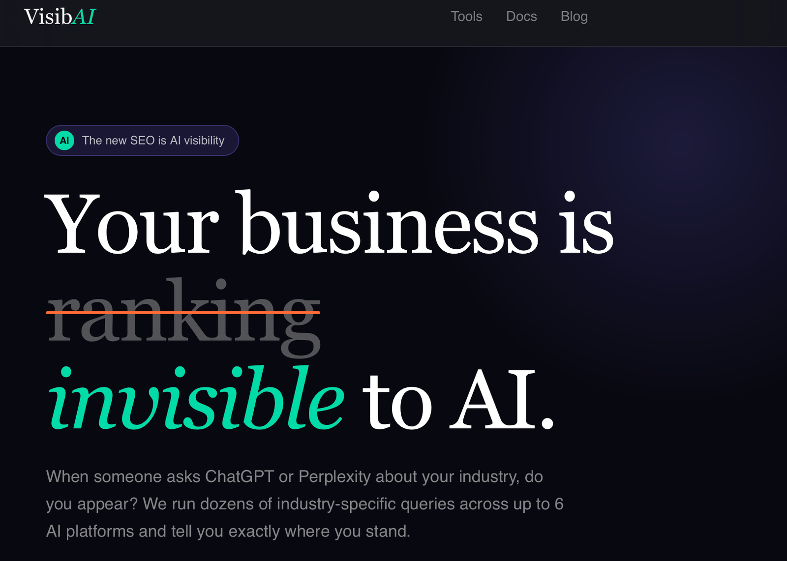 VisibAI Picks WE Make Future 2026 for Official Launch as AI Search Visibility Becomes Industry's Newest Battleground