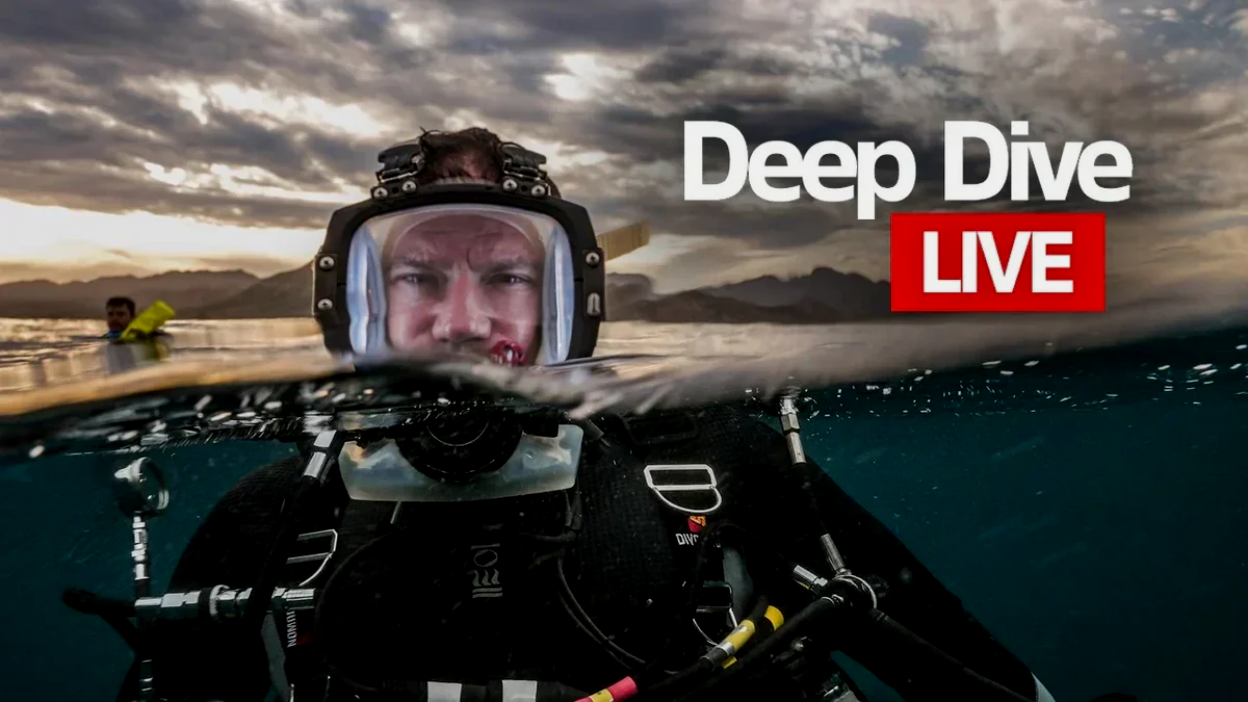 DIVEVOLK Sponsors Steve Backshall's First Live Underwater Aquarium Broadcast With DIVEVOLK SeaLink