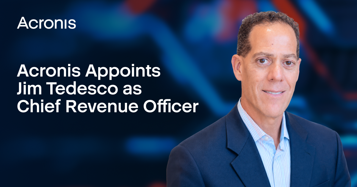Jim Tedesco_Acronis CRO