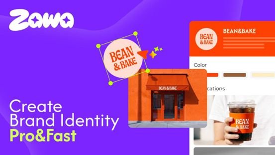 Zawa AI branding design