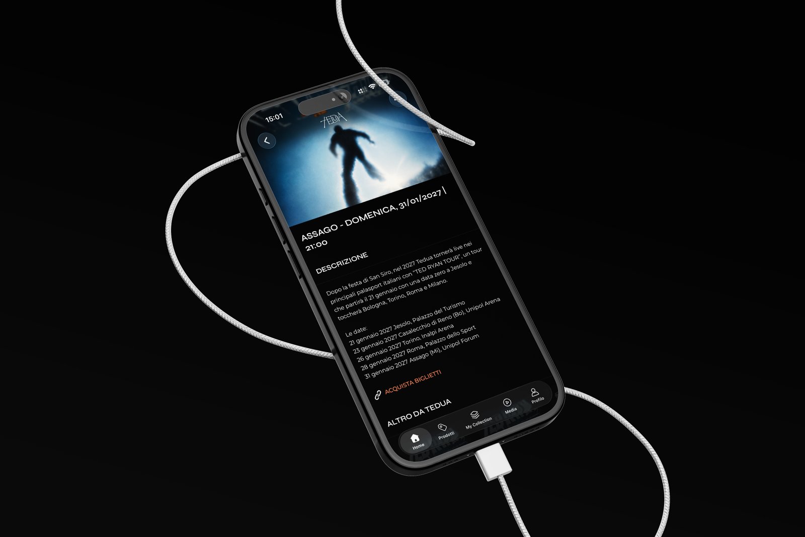 Tedua Launches His First Official App powered by MIOO Tech: “A New Way to Stay Closer to Fans”
