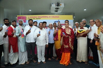 Hangyo Ice Cream's state-of-the-art manufacturing facility in Tirupati, Andhra Pradesh, designed to enhance production capacity, drive innovation, and support the company's growing footprint across India