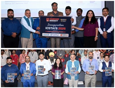 Eminent national and international experts & Chandigarh University management during the launch of International Conference on ‘Secure and Trustworthy Artificial Intelligence Systems’