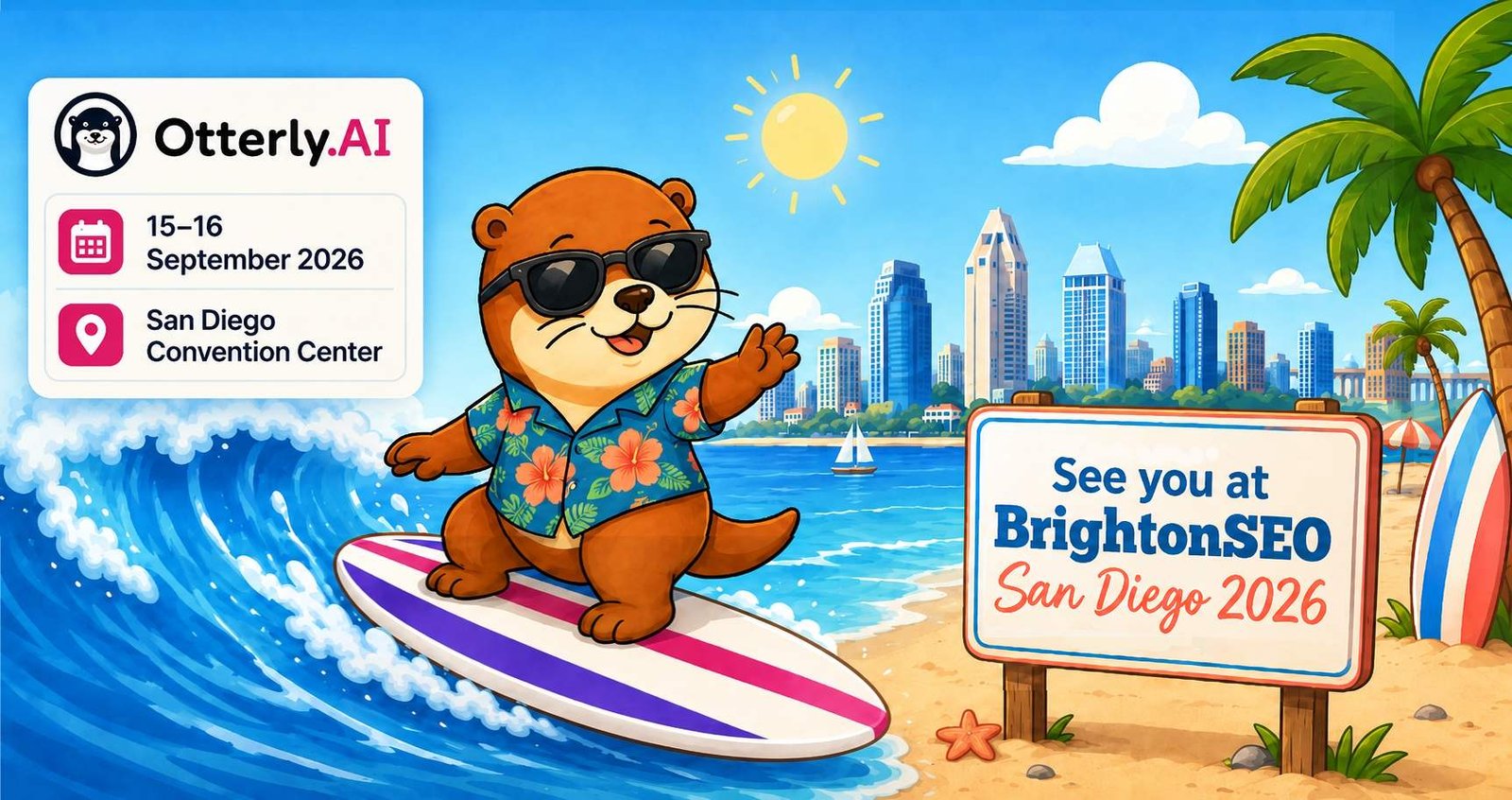 OtterlyAI Doubles Down on the US, Becomes Headline Sponsor of BrightonSEO San Diego 2026