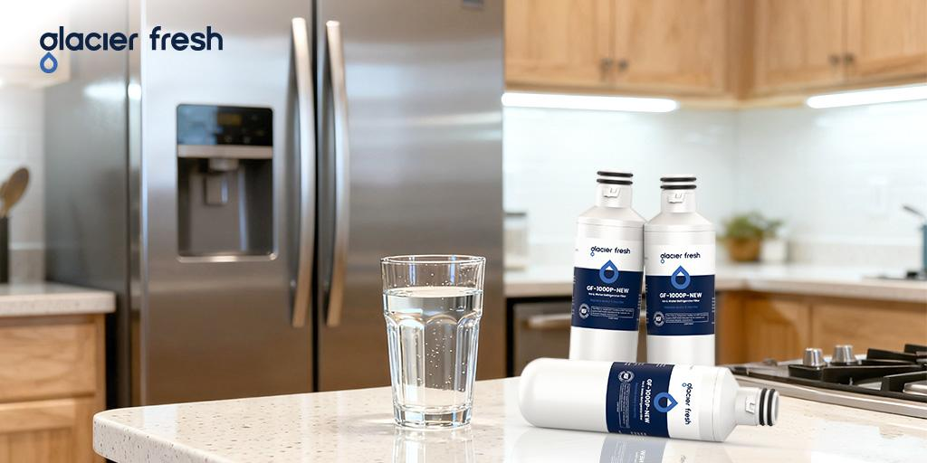 Glacier Fresh refrigerator water filter replacements