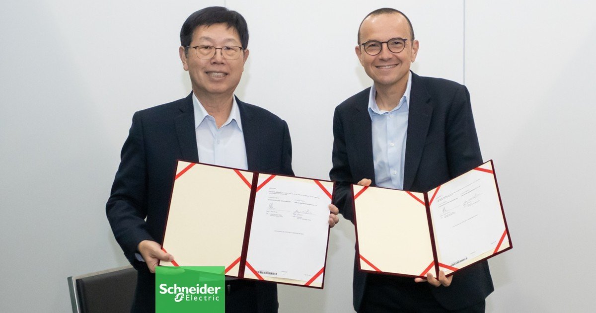 Schneider Electric and Hon Hai Technology Group (Foxconn) announce strategic collaboration to accelerate next-generation AI data centers