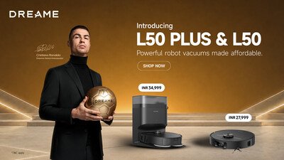 Dreame Technology Expands Smart Living Portfolio in India with the Launch of the Affordable High-Performance L50 Plus and L50 Robotic Vacuum Cleaners Dreame Technology Expands Smart Living Portfolio in India with the Launch of the Affordable High-Performance L50 Plus and L50 Robotic Vacuum Cleaners