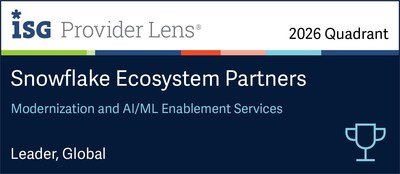Tredence Recognized a Market Leader in the Inaugural ISG Provider Lens™ 2026 Snowflake Ecosystem Partners Report